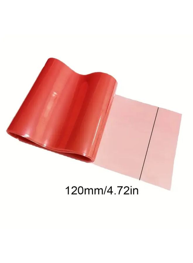 SISCCI Heavy Duty BBQ Sausage Casing Wrapper Sheet 16 4ft Roll Glossy Plastic Material - Image 3